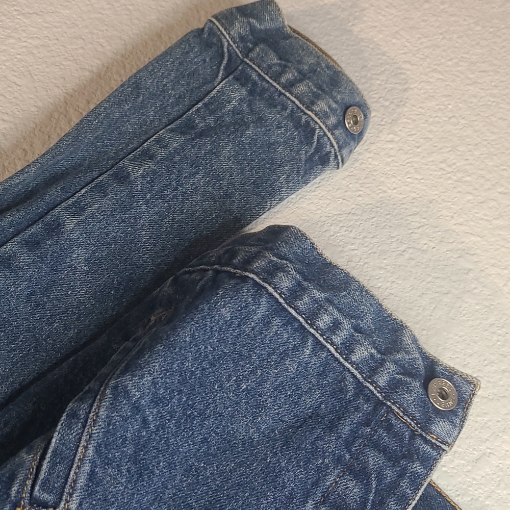 Vintage y2k Express jeans denim jeans jacket small - Picture 4 of 8